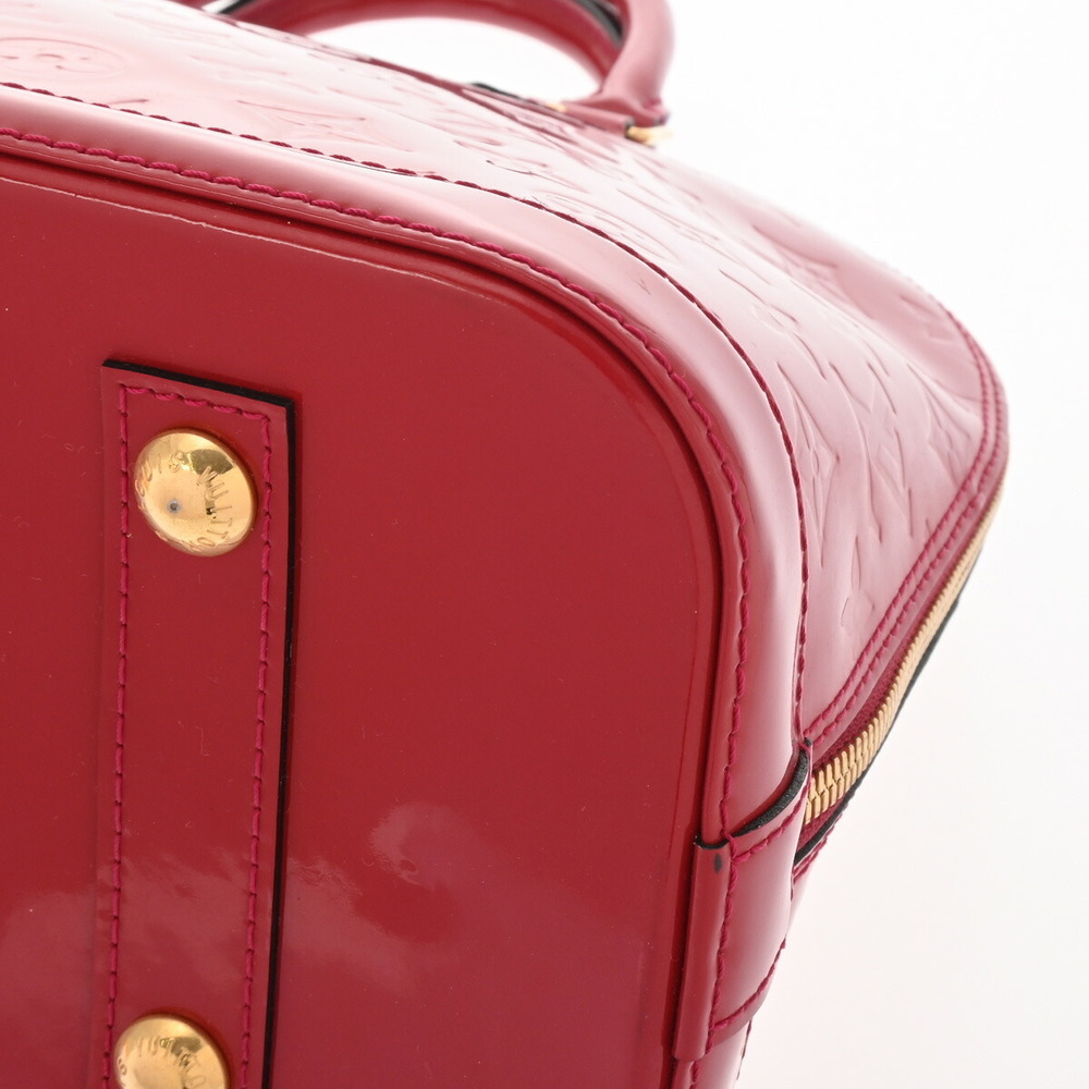 Louis Vuitton Handbag Alma Rose Indien Vernis Pink Monogram - Picture 6 of 11